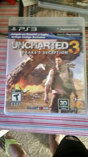 Vendo Uncharted 3