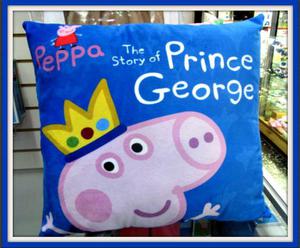 Almohada Peppa Pig y George