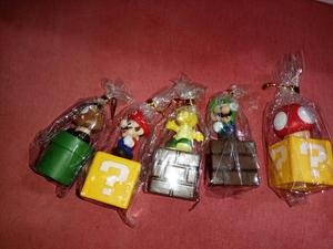 Set de 5 Hermozos Mario Bross