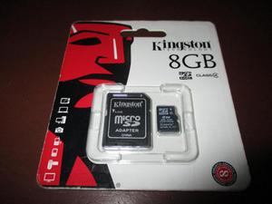 MEMORIA MICRO SD 8GB KINGSTON