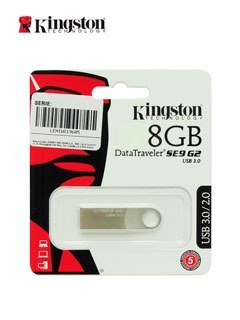 Memoria Usb Flash Kingston Datatraveler Se9 G2, 8gb, Usb 3.0