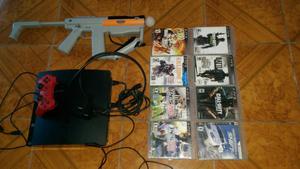 Playstation3 con Discos Y Básica. 600