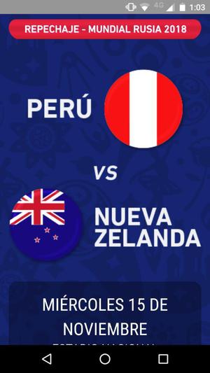 Camiseta Peru Vs Nueva Zelanda