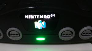 Nintendo 64 Con Logo Iluminado + 400 Juegos N64