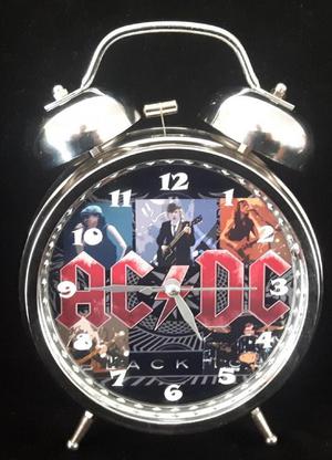 Acdc Reloj Despertador Estilo Vintage Ac / Dc Lindo Regalo