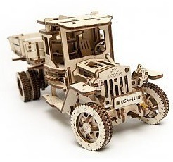 Armable Puzzle - Rompecabezas 3d - Coche Ugears - 420 Piezas