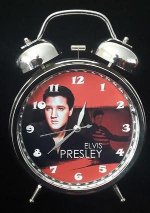 Reloj Despertador Estilo Vintage Elvis Presley Lindo Regalo