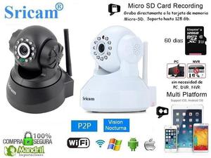 Camara Wifi Ip Sricam Sp005 Onvif Hd Ptz Audio Alarma Ircut