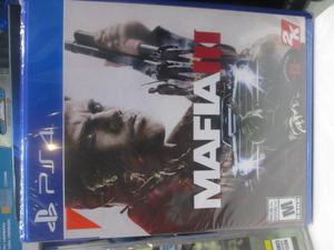 MAFIA 3 PS4 NUEVO Y SELLADO