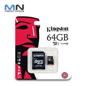 Memoria Micro Sd 64gb Kingston De Fabrica