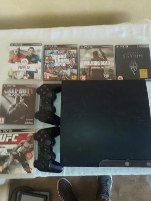 Playstation3, 2 Mandos 6 Videojuegos