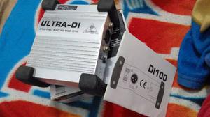 Caja Directa Behringer Ultra-di Nueva Activa D100