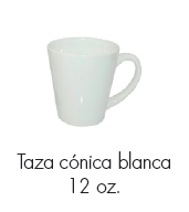 SUBLIMACION Taza Conica 12 oz.