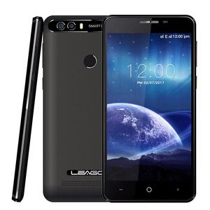 Smartphone LEAGOO Quad Core 1.3GHz huella dactilar, doble