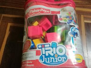 Fisher Price Bloques Niños Trio Junior