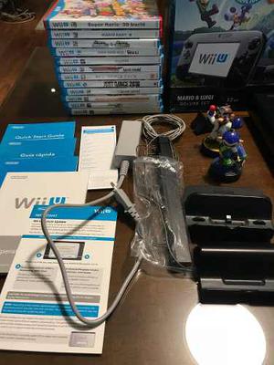Remato Nintendo Wii U + Control + Juegos + Amiibos