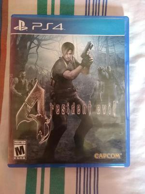 Juego Resident Evil 4 Ps4
