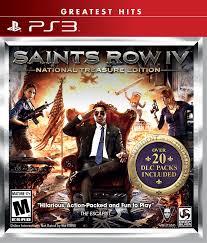 Saints Row IV PS3 EDICION TESORO NACIONAL20 paquetes para