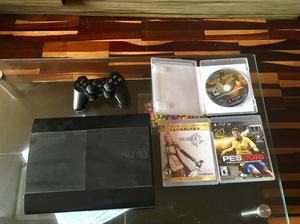 Vendo Play3 con Mando Y 4 juegos