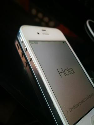 iPhone 4s 16gb Blanco Libre de Icloud