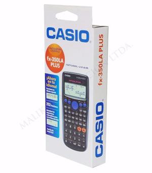 Calculadora Cientifica Casio Fx-350la Plus En Idioma Latino