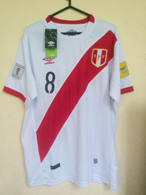 Camiseta De La Selección Peruana Talla S Con Numero