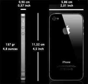 iPhone 4s Mirar Info