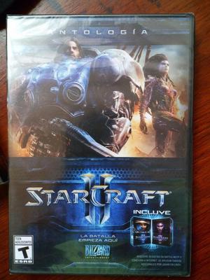 Antología Starcraft 2 Wol Hots Nuevo Sellado
