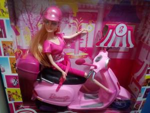 Barbie Fashion en Moto Juguetes Navidad