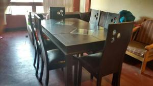 Remato Comedor de Madera con 6 Sillas!!!