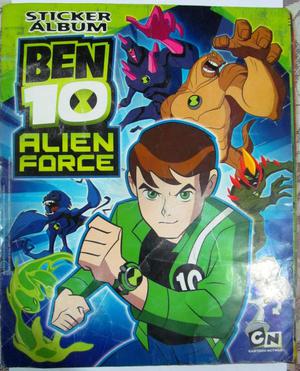 Álbum Completo: “Ben 10. Alien Force. Sticker Album”.