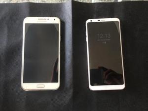 Samsung E7 y LG g6