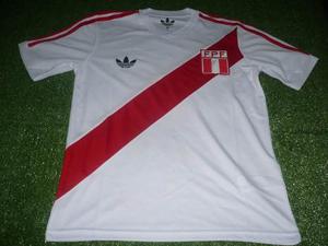 Camiseta Perú Retro Corta Mundial España 