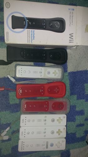 Mandos Wii Mote Rojo Negro Blanco