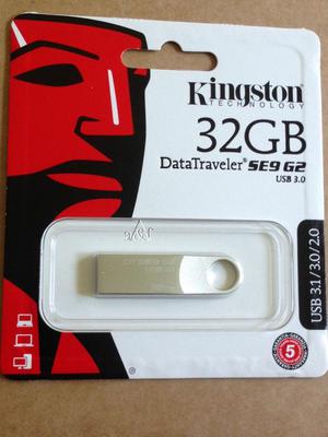 Memoria Usb 32gb Kingston Datatraveler Se9 G2, Usb 3.0 METAL