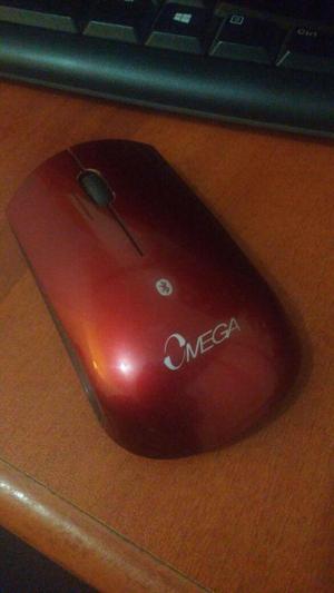 Mouse Bluetooth Marca Omega Color Rojo