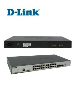 Switch Administrable D-link Dgs-tc-ei, L2 / L3, 24 Pu
