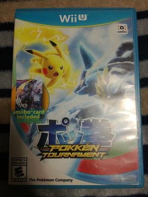 Vendo Juego Wii Pokkén Tournament Nuevo