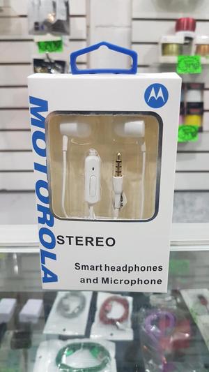 Audifono Motorola con Handfree B/n