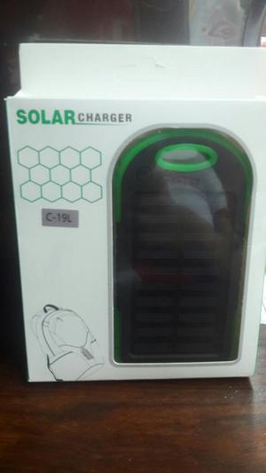 Cargador Solar Y Electrico