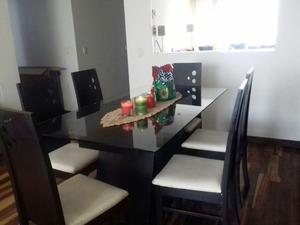 Juego de comedor 6 sillas