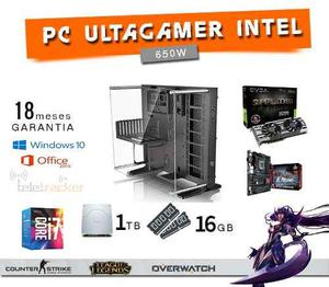 Pc Ultra Gamer I7 6ta Gen Nvidia Gtx  Antryx 650w 16gb