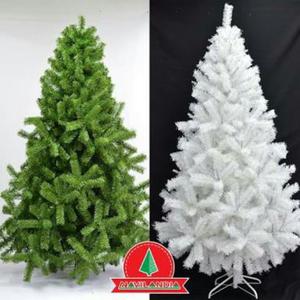 Arbol de Navidad Blanco Y Verde