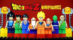 Dragon Ball Muñecos Tipo Lego Goku Gohan Krilin Roshi