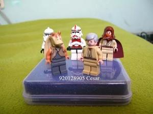 Lego Star Wars Minifiguras Originales Lote De 5 Muñecos