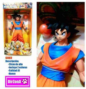 Muñeco Real Goku Dragon Ball Colección Importado Regalo