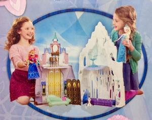 Disney castillo Frozen de Elsa Y Ana usado, en buen estado