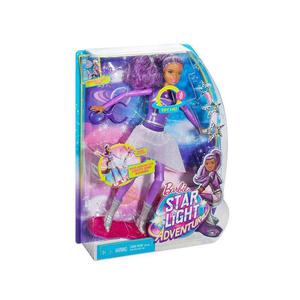 Muñeca Barbie Aventura Espacial con Tabla voladora