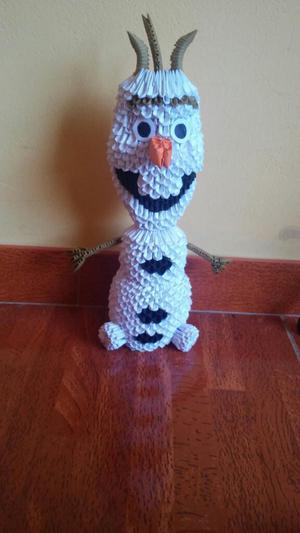 Olaf de Origami 3d