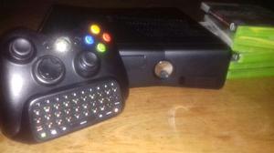 Xbox 360 Con Mando Y Teclado Con 6 Juegos